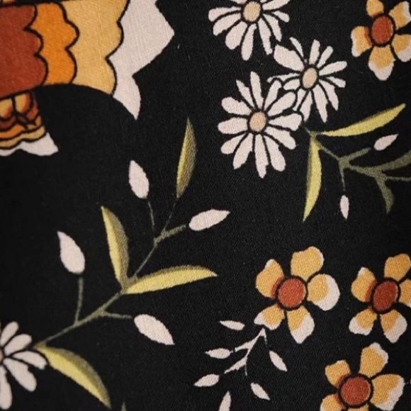 SOLD OUT Boho Floral Long Duster Kimono Maxi Robe - Picture 8 of 8